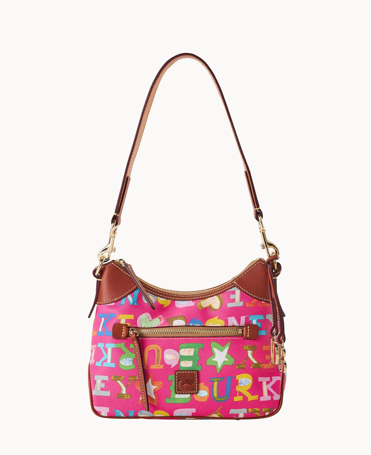 Doodle II Coated Cotton Small Hobo