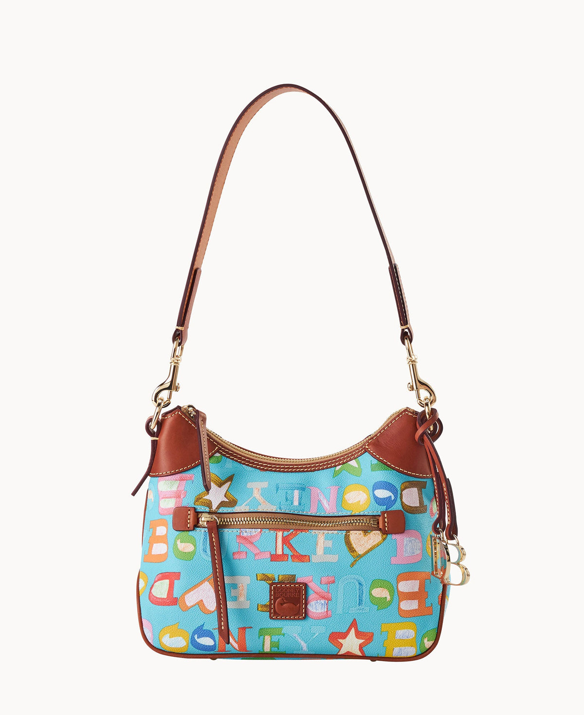 Doodle II Coated Cotton Small Hobo