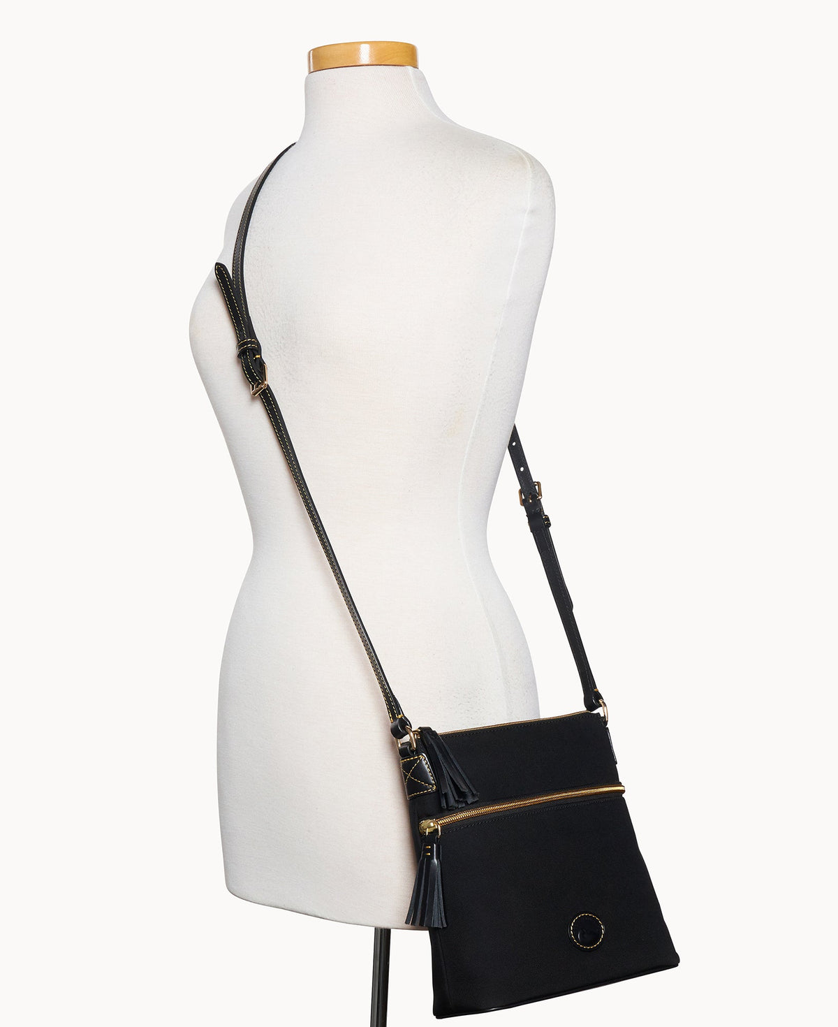 Nylon Small Tassel Crossbody