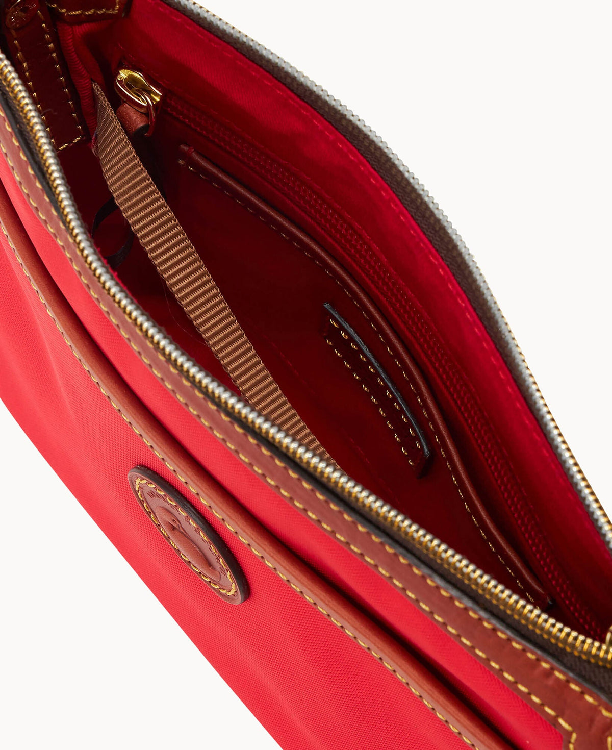 Nylon East West Pocket Crossbody
