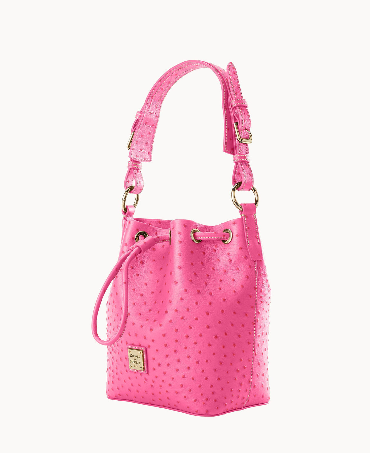 Ostrich Small Drawstring