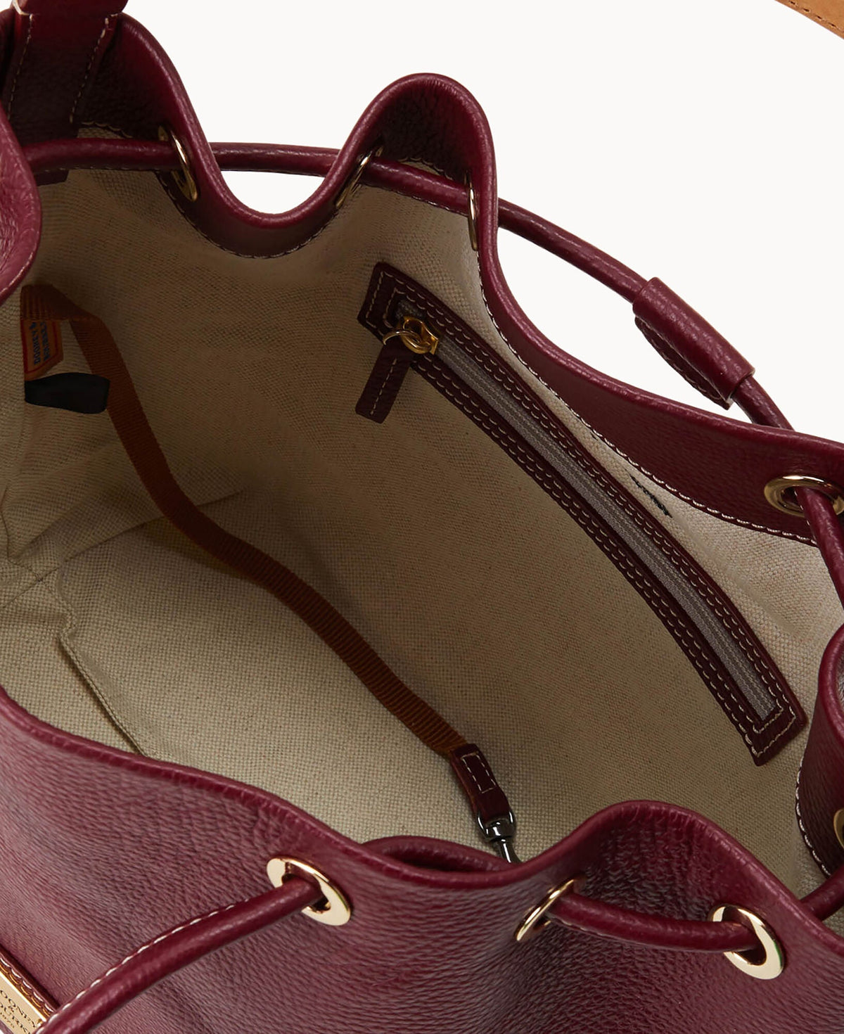 Lucca Leather Drawstring
