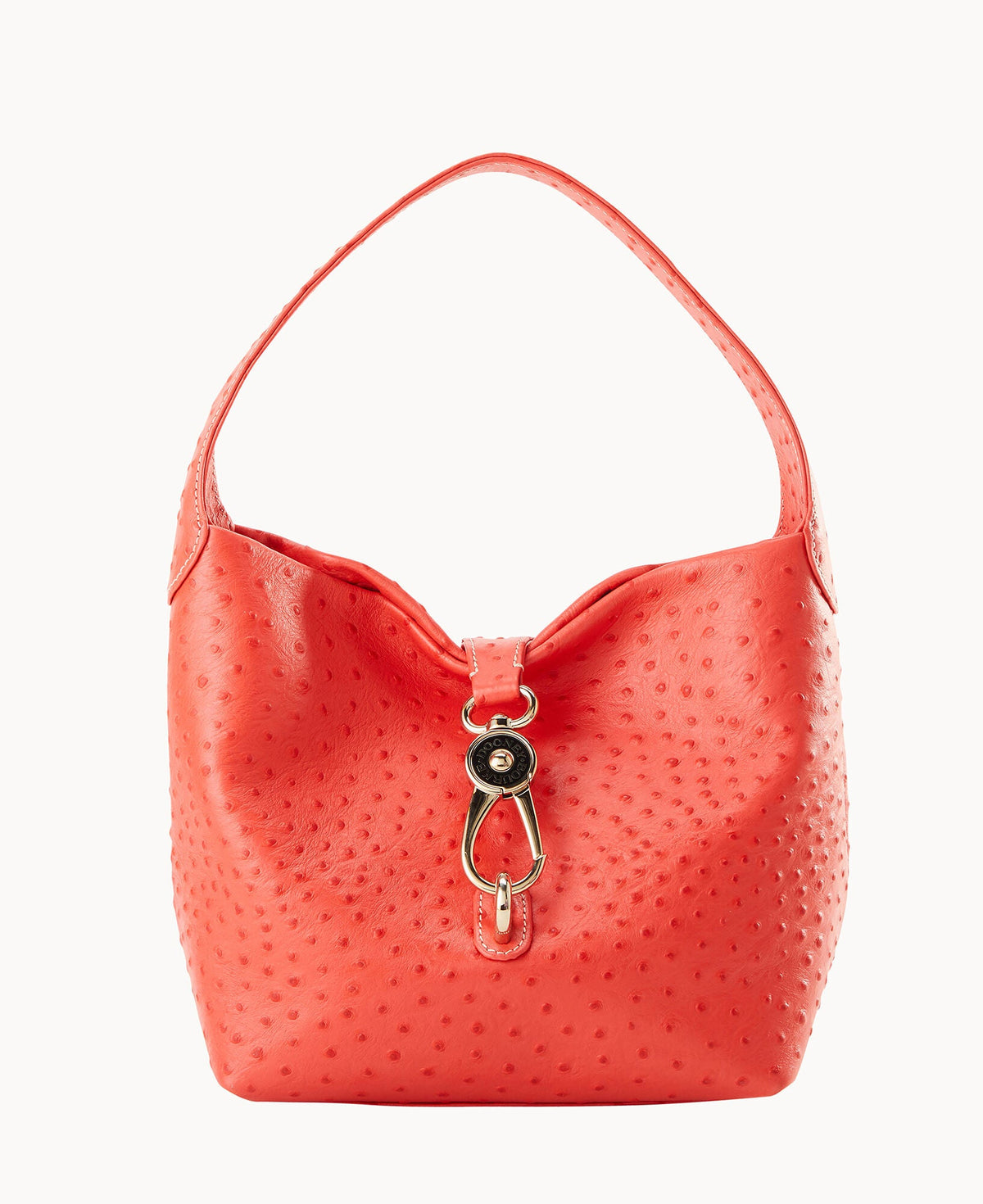 Ostrich Logo Lock Hobo