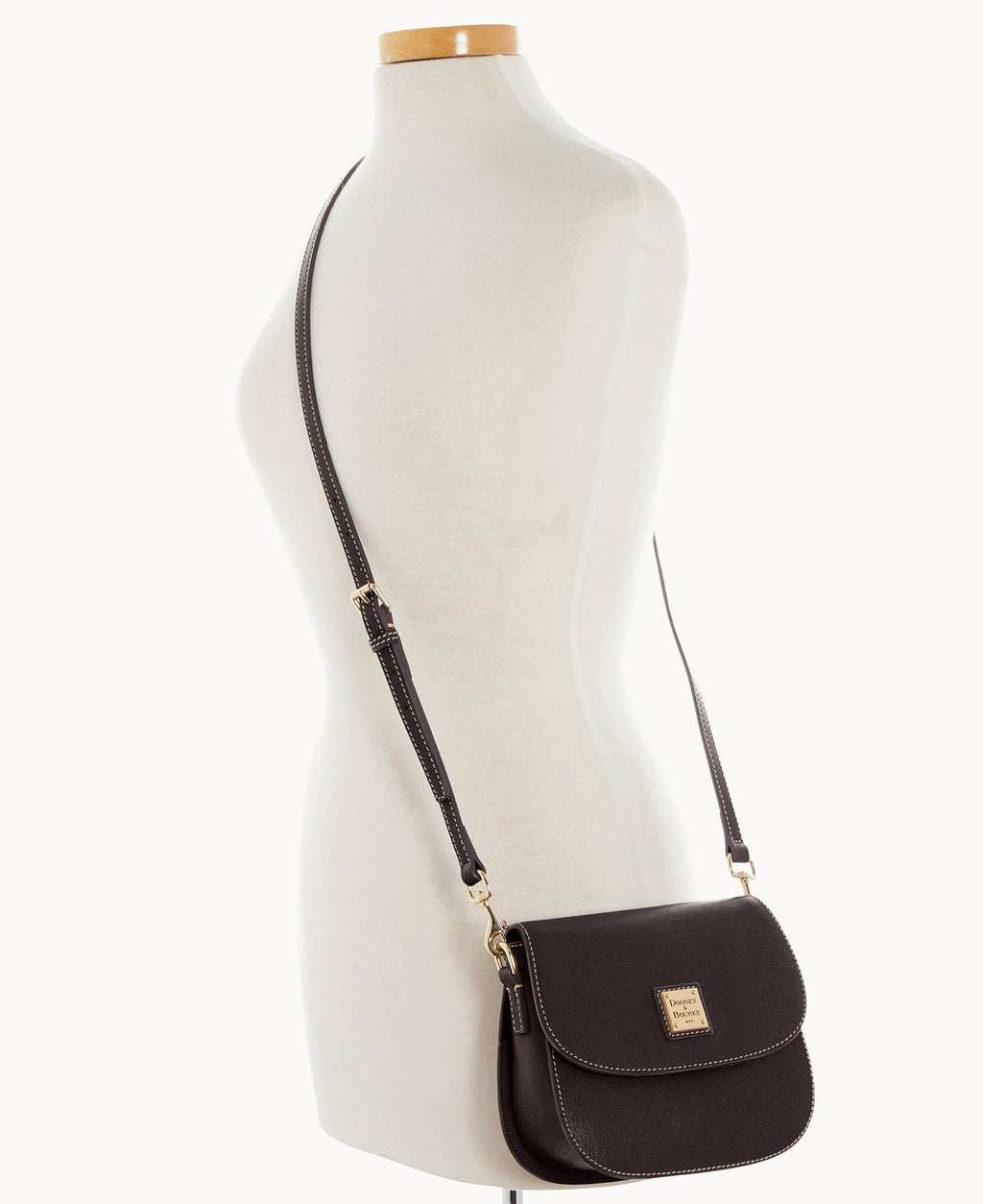 Saffiano Saddle Bag