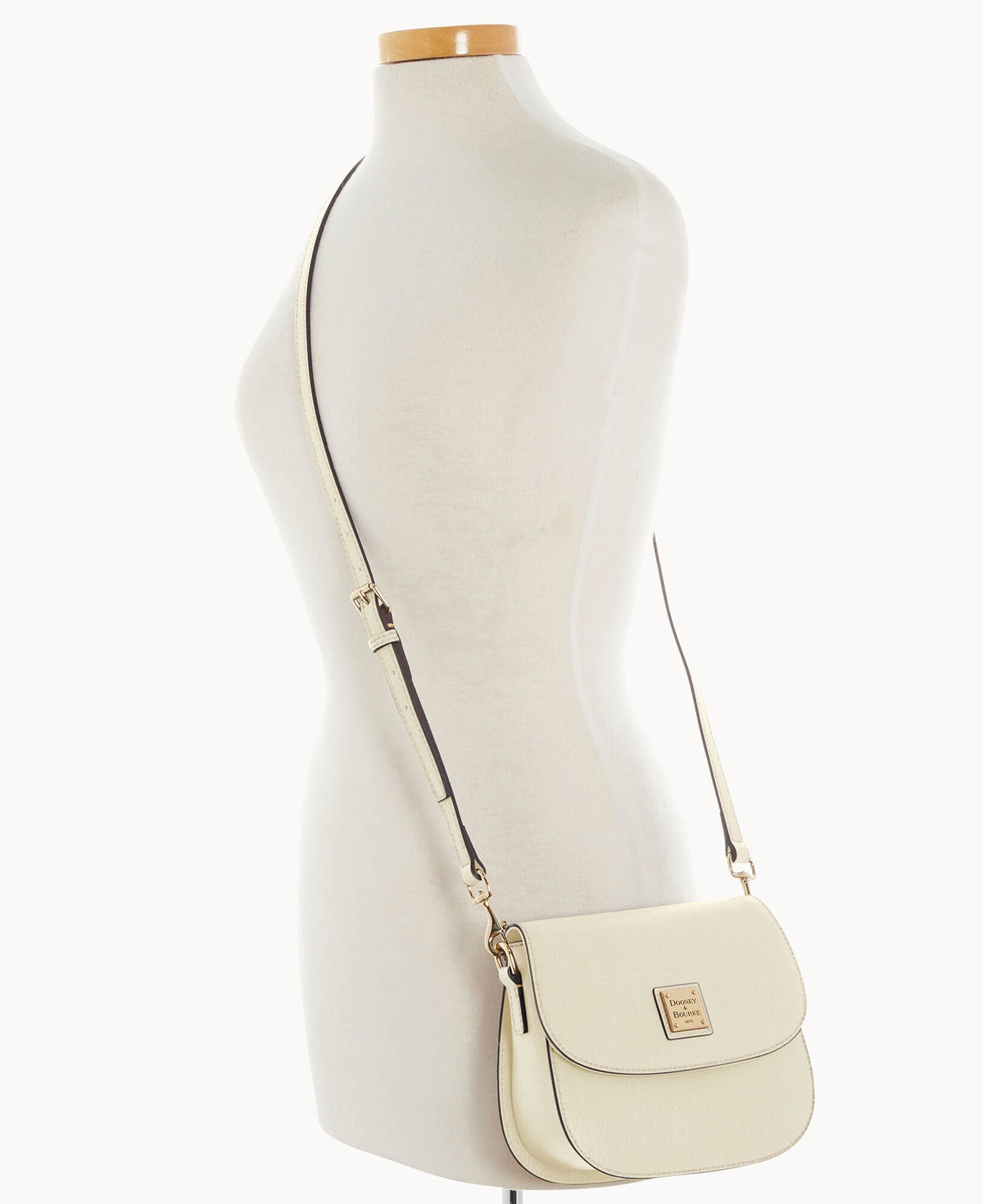 Saffiano Saddle Bag