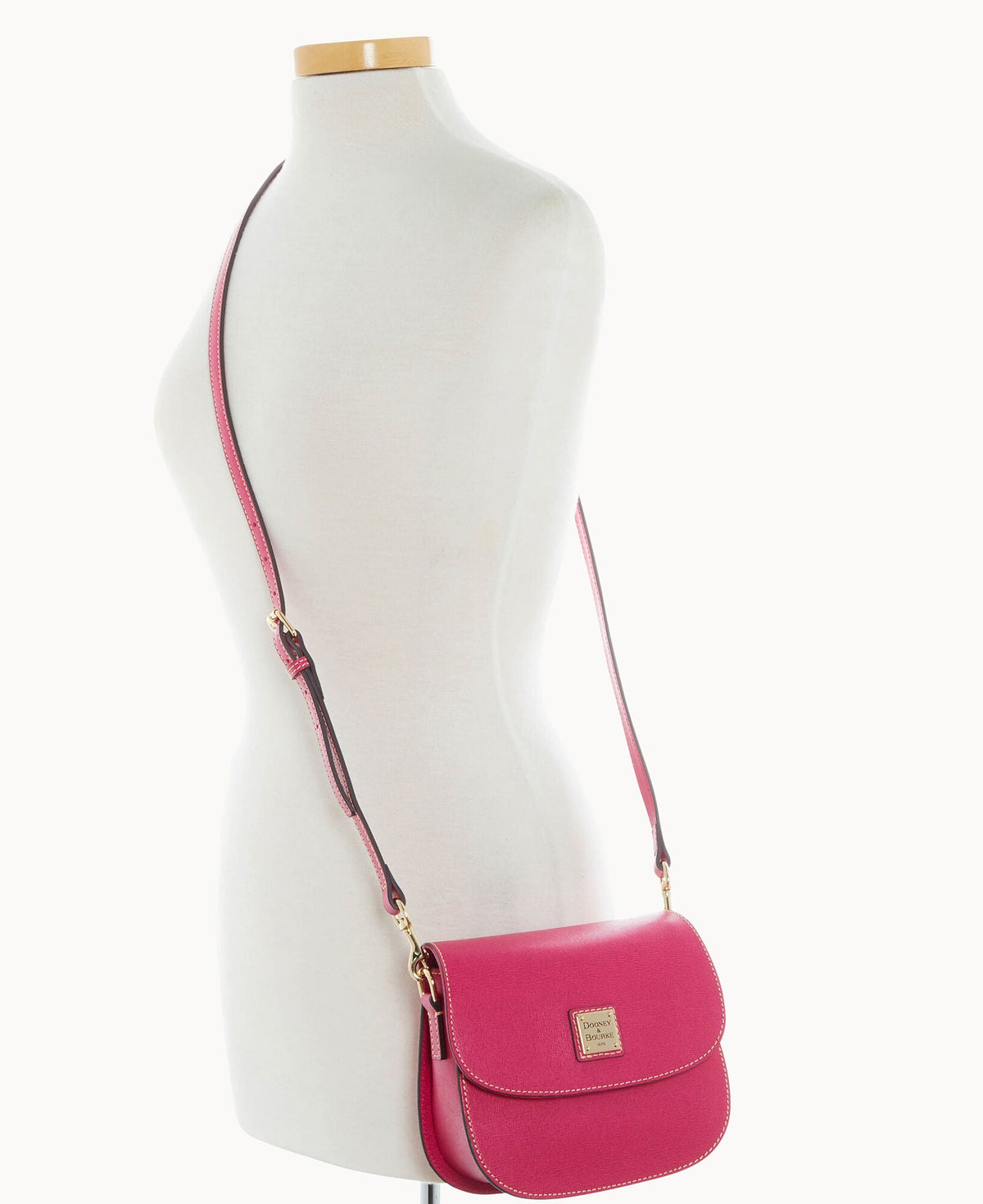 Saffiano Saddle Bag