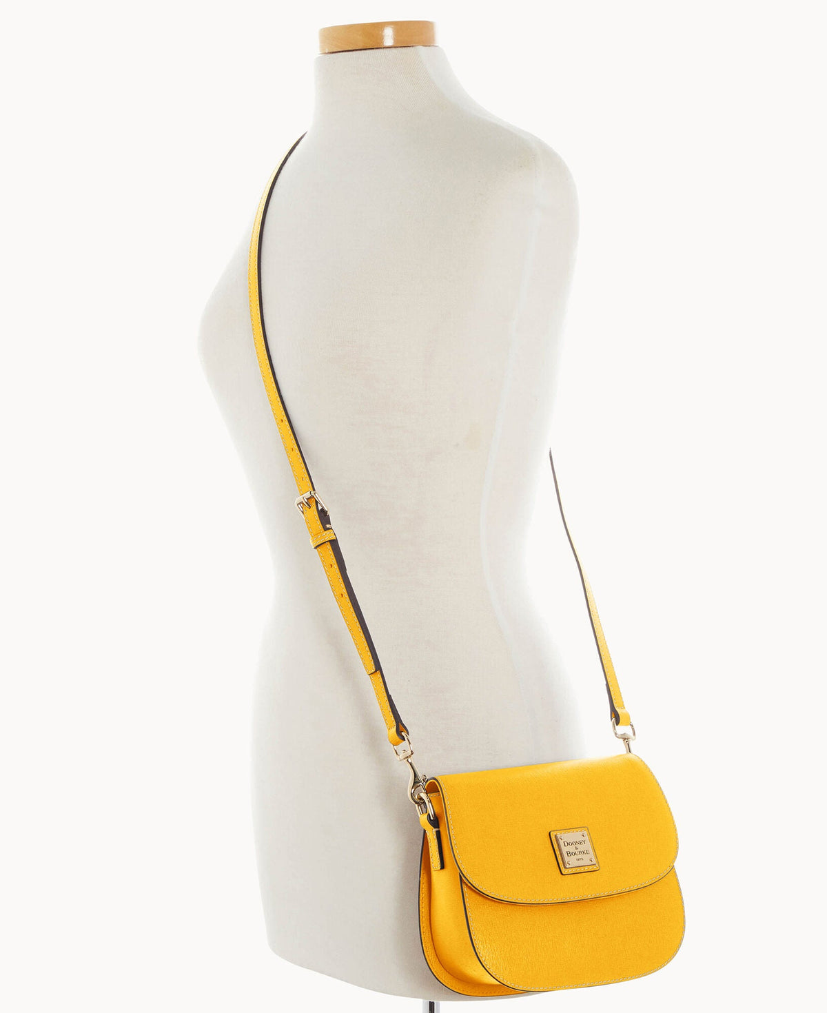Saffiano Saddle Bag