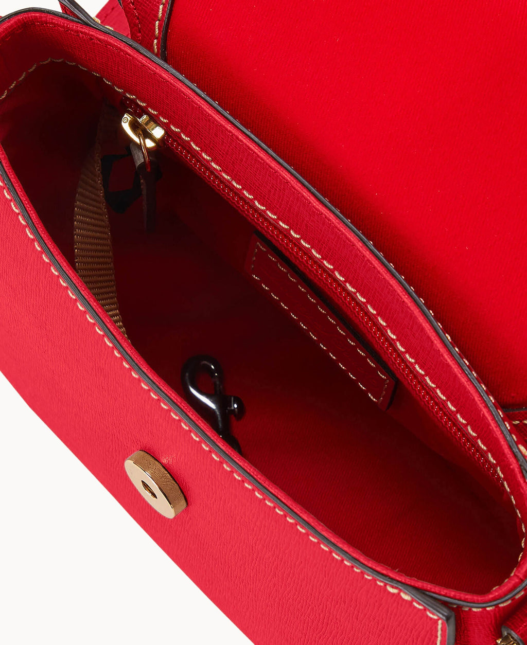 Saffiano Saddle Bag