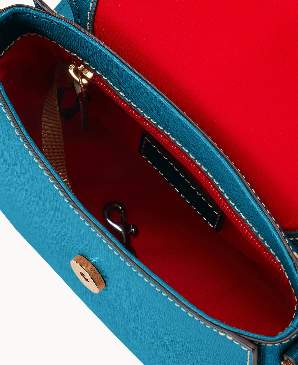 Saffiano Saddle Bag
