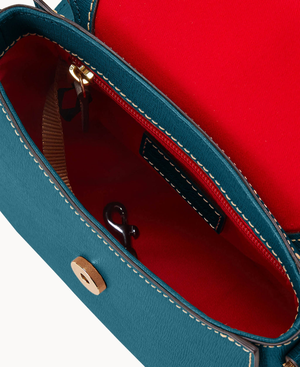 Saffiano Saddle Bag