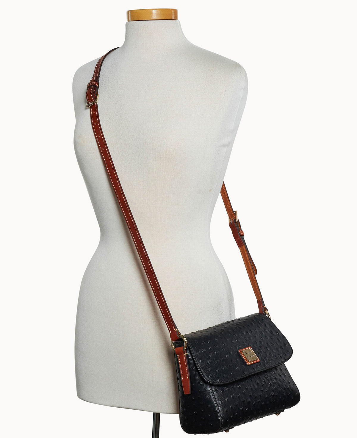 Ostrich Small Eliza Crossbody