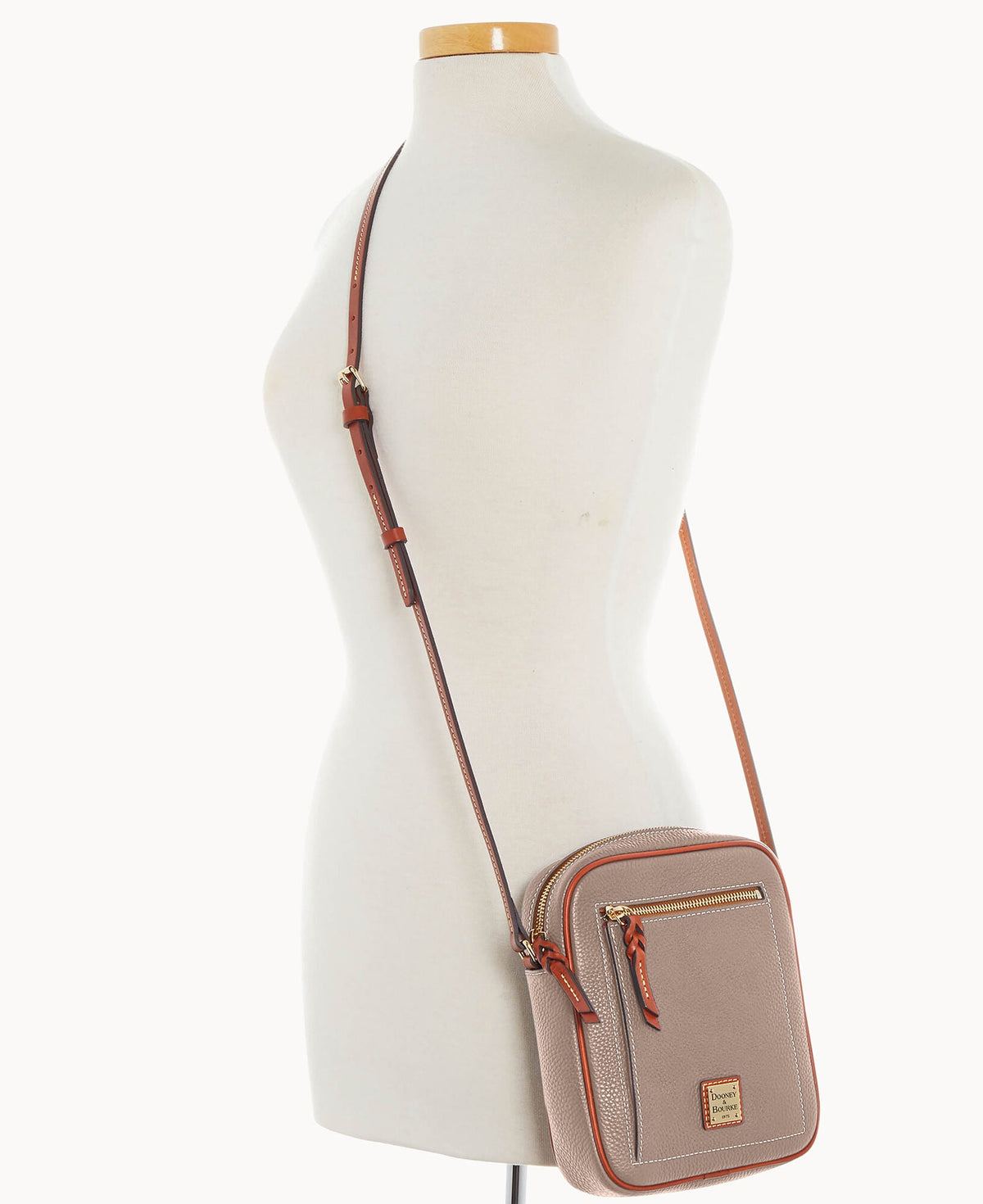 Pebble Grain Camera Crossbody