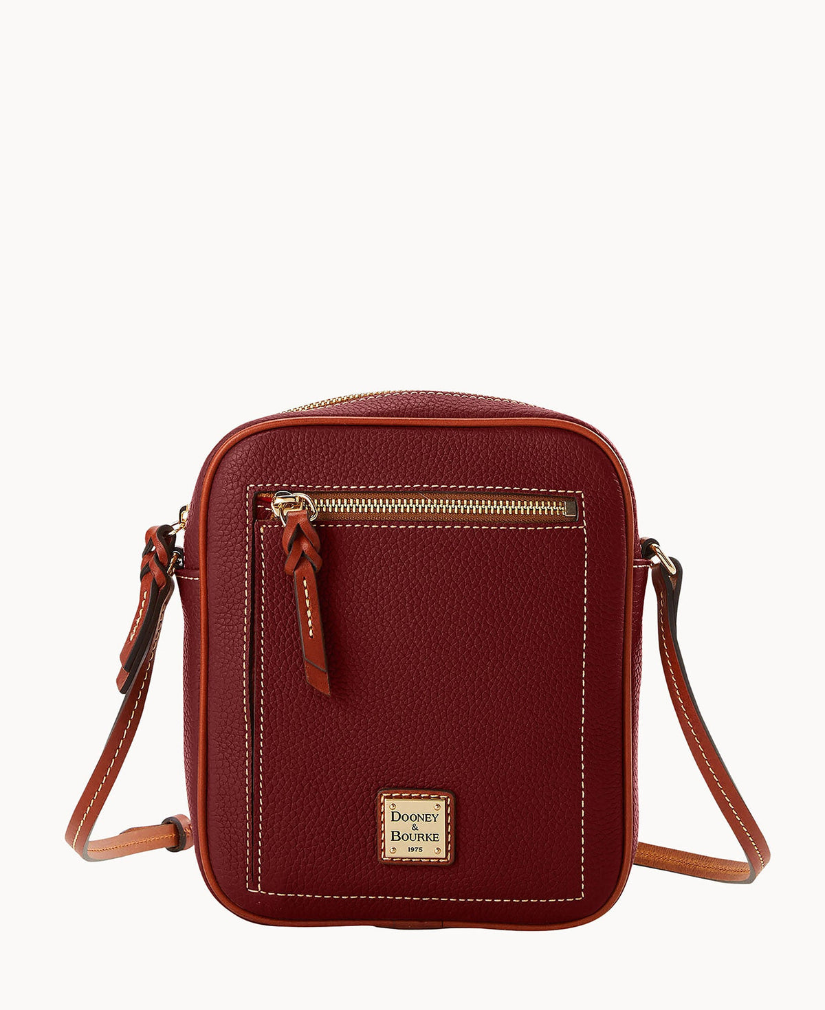 Pebble Grain Camera Crossbody
