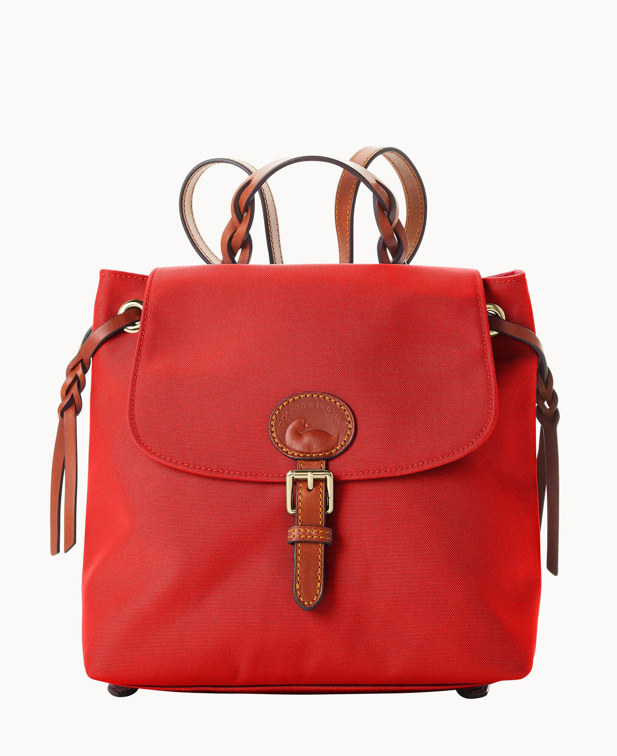 Nylon Flap Backpack