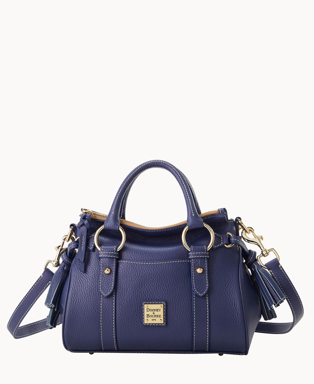 Lucca Leather Satchel With Pocket