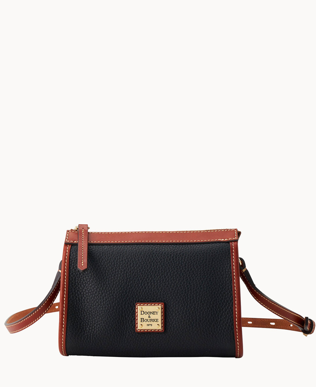 Pebble Grain Small East West Crossbody