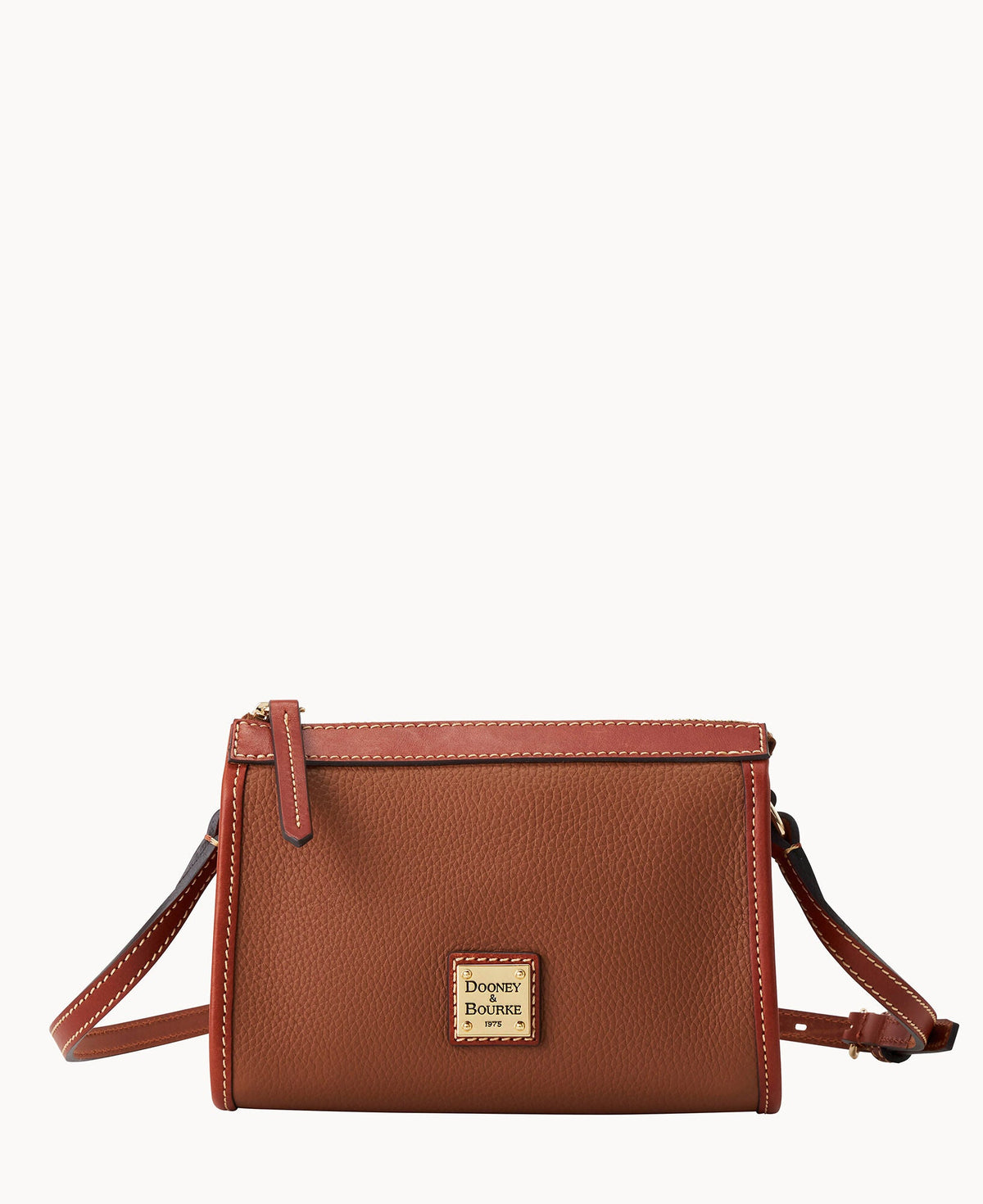 Pebble Grain Small East West Crossbody