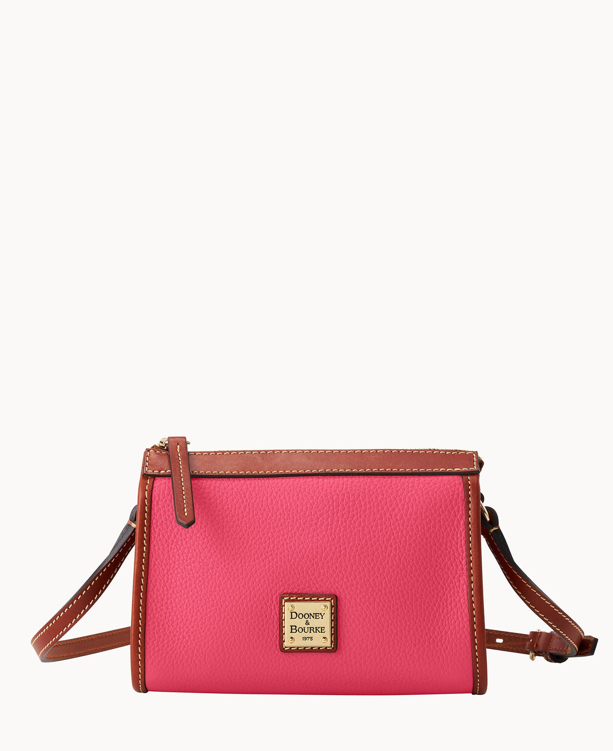 Pebble Grain Small East West Crossbody