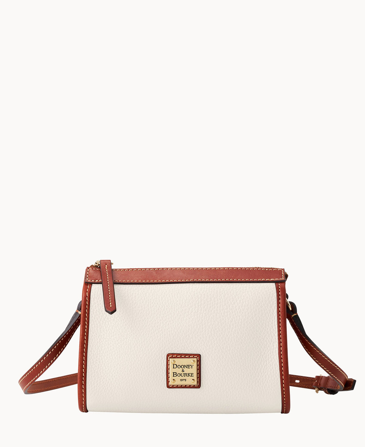 Pebble Grain Small East West Crossbody