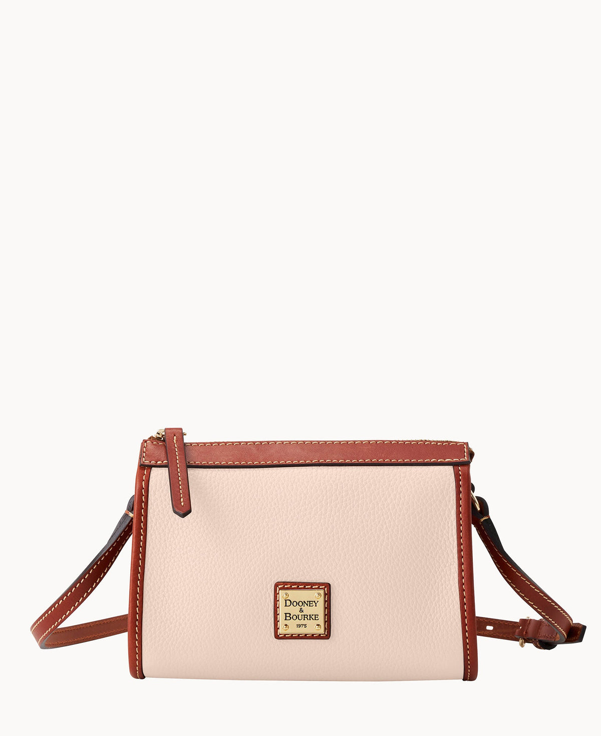 Pebble Grain Small East West Crossbody