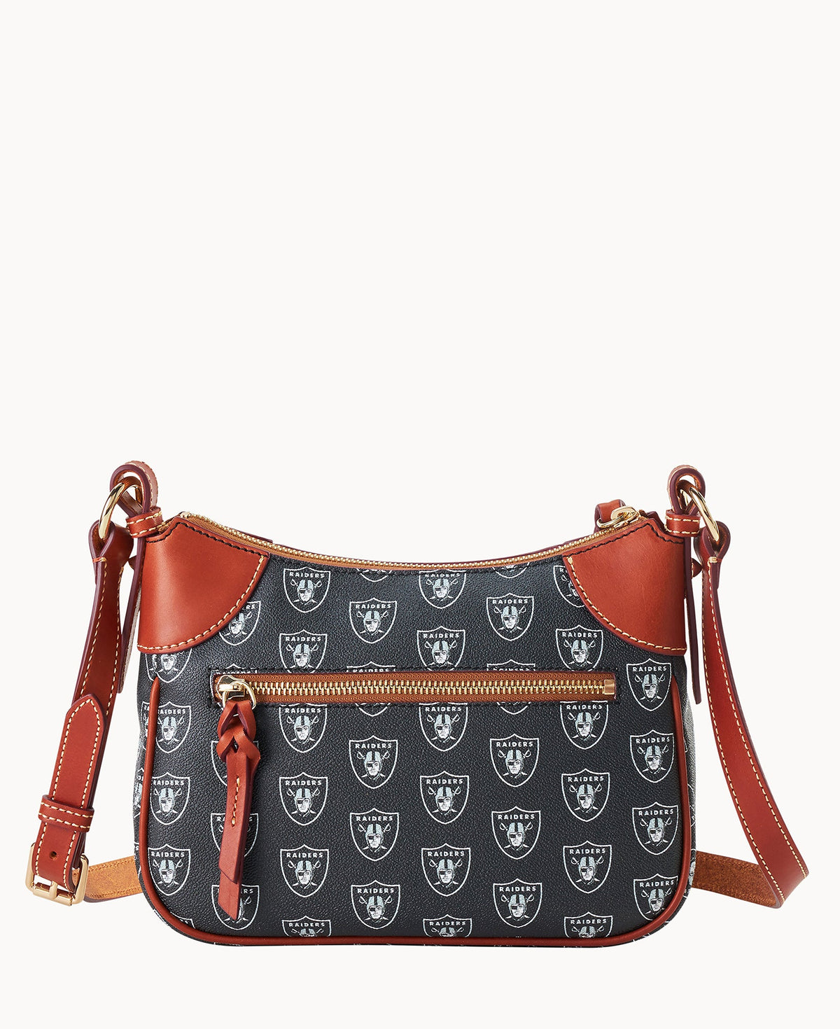 NFL Raiders Crossbody Hobo 22