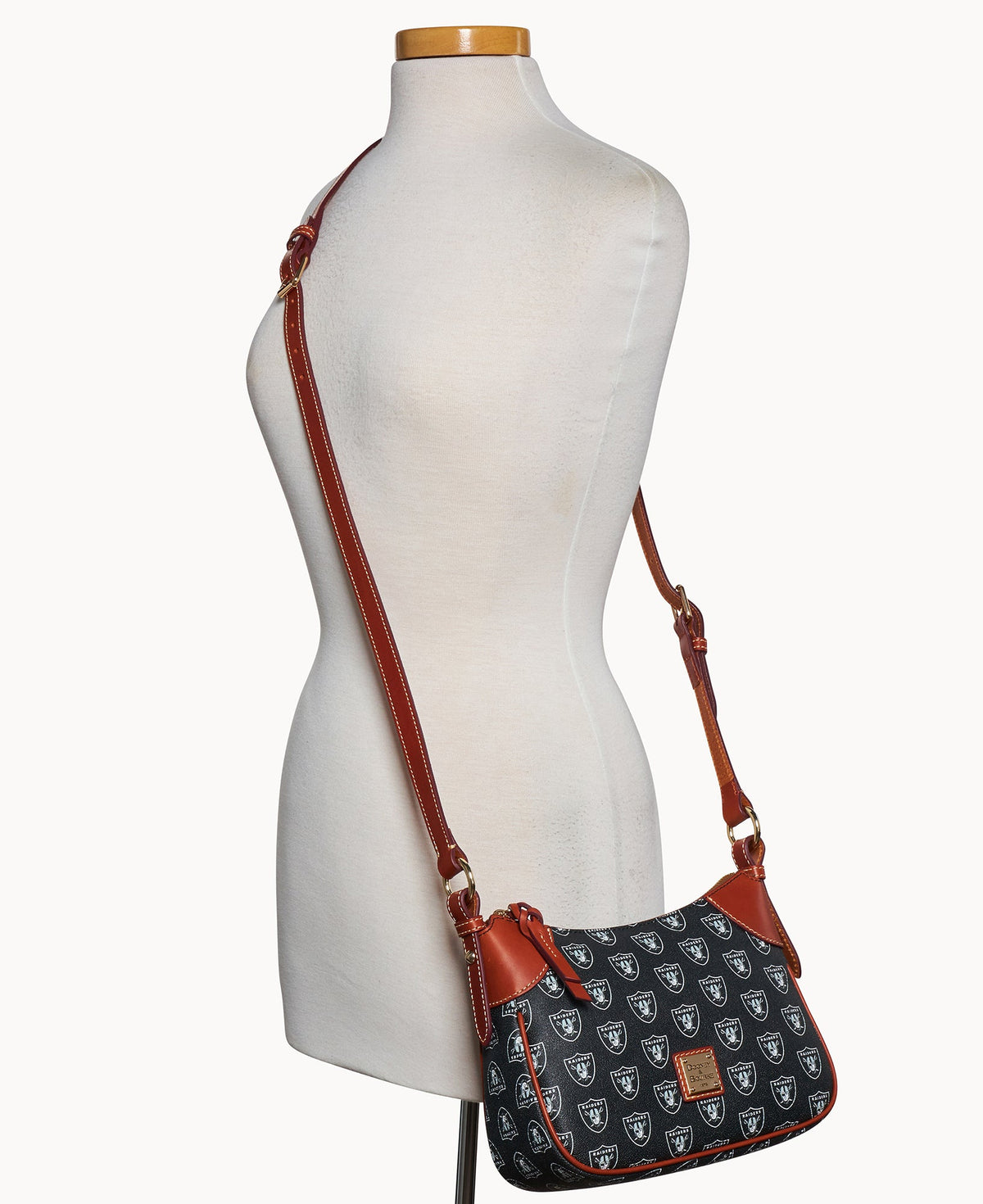 NFL Raiders Crossbody Hobo 22