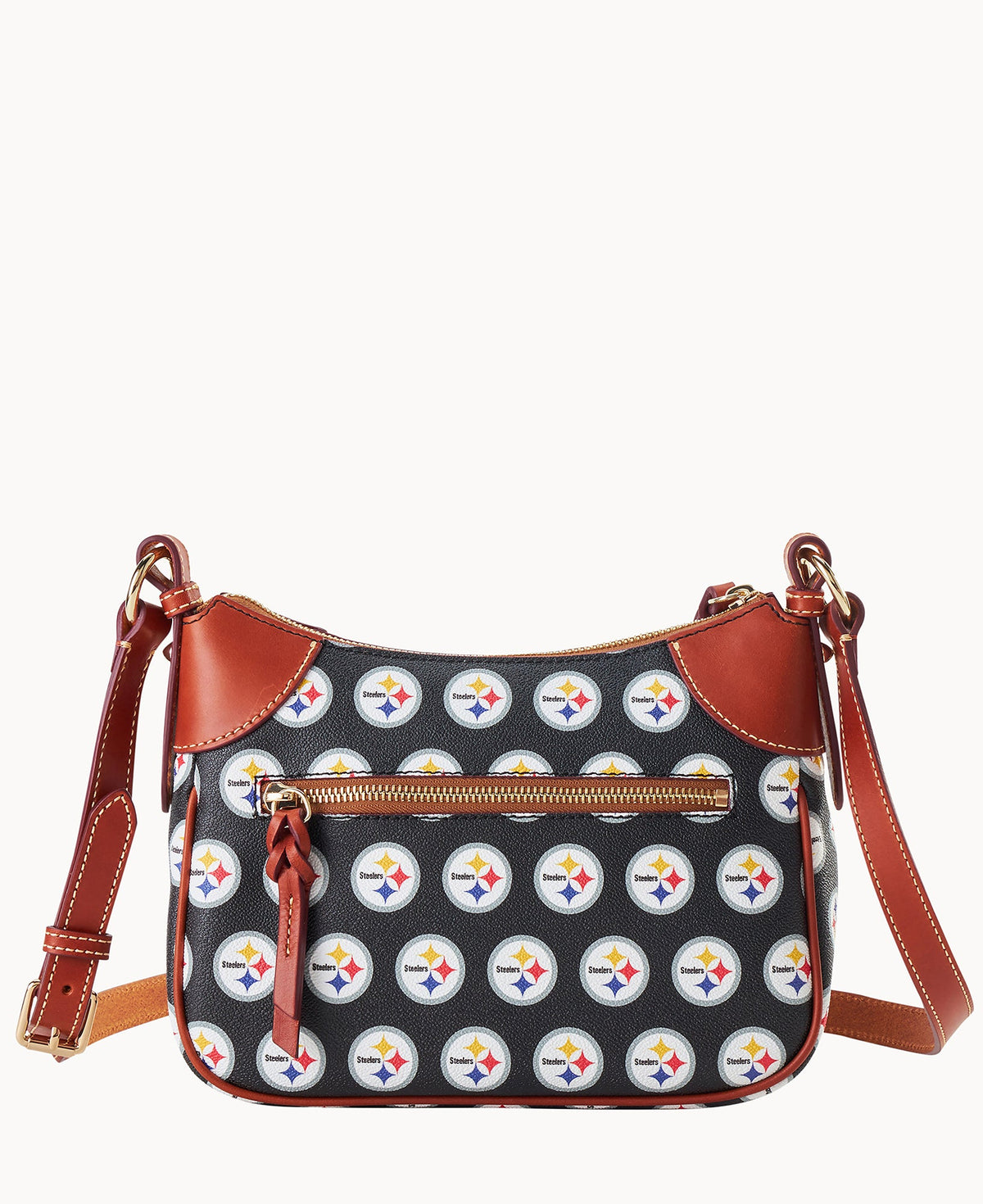 NFL Steelers Crossbody Hobo 22