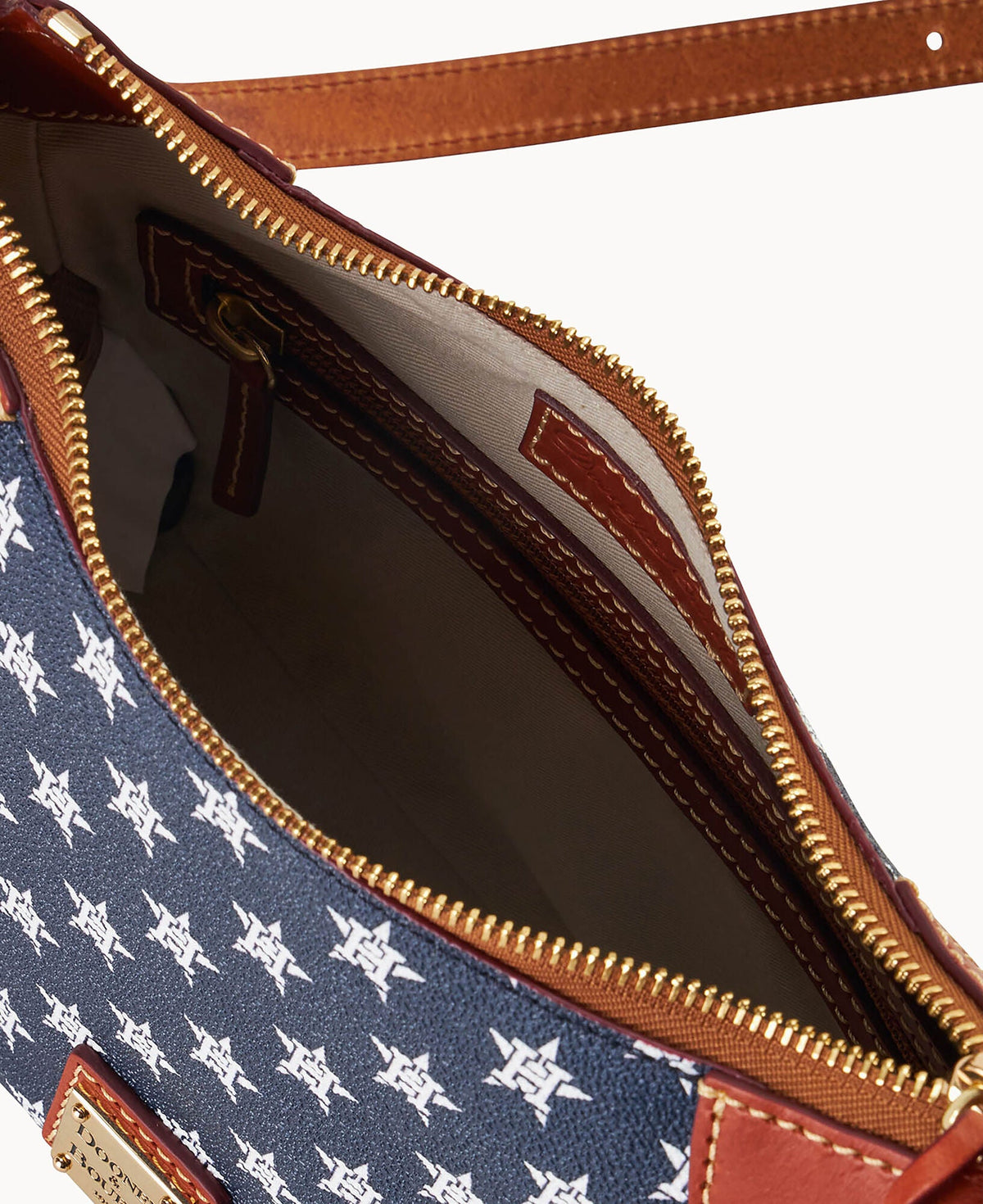 MLB Astros Crossbody Hobo 22