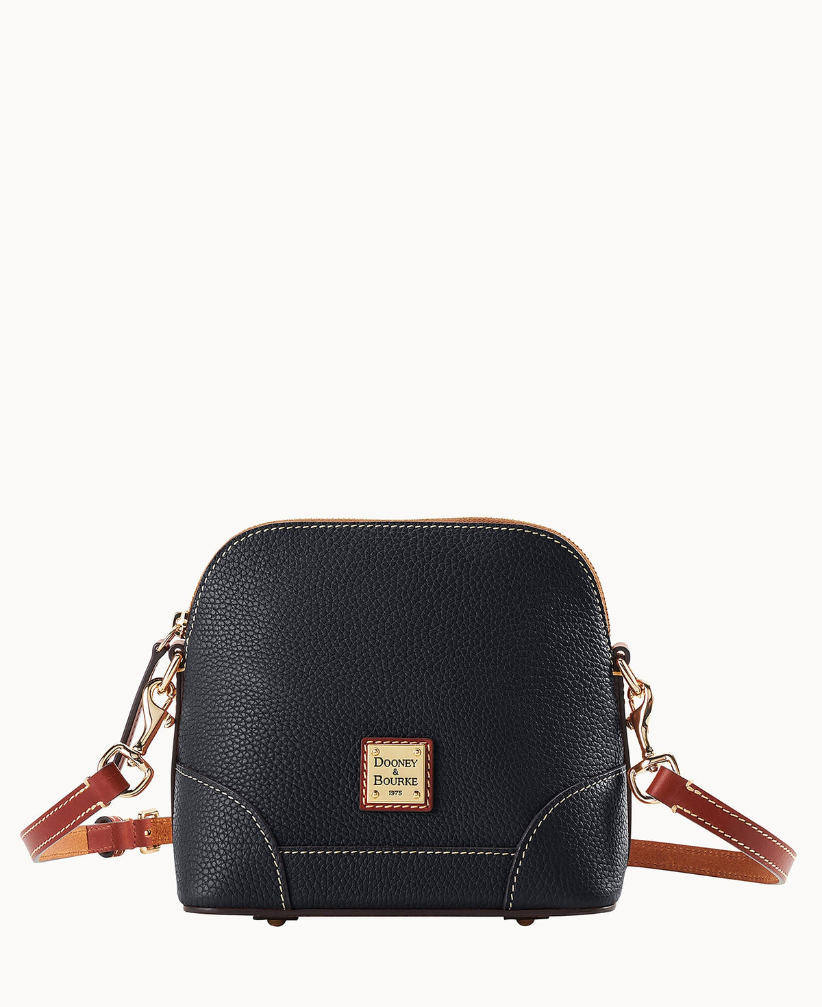 Pebble Grain Small Domed Crossbody