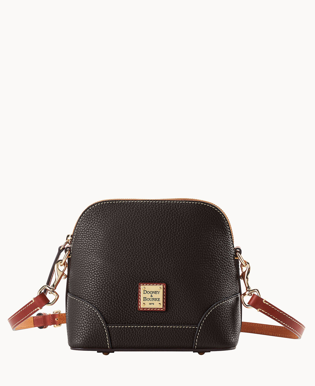 Pebble Grain Small Domed Crossbody