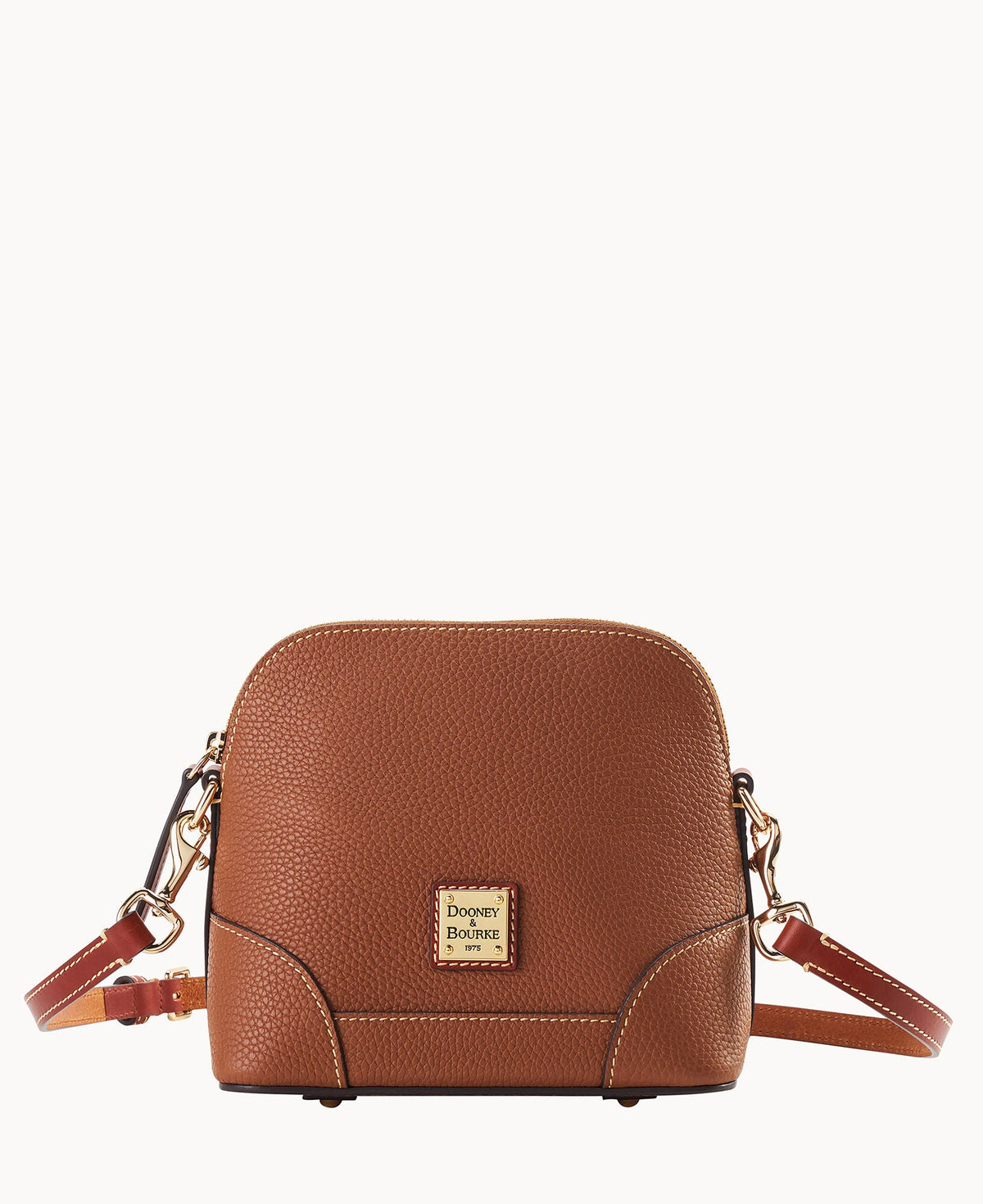 Pebble Grain Small Domed Crossbody