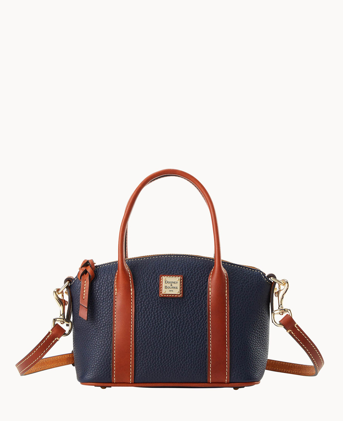 Pebble Grain Small Madeline Satchel