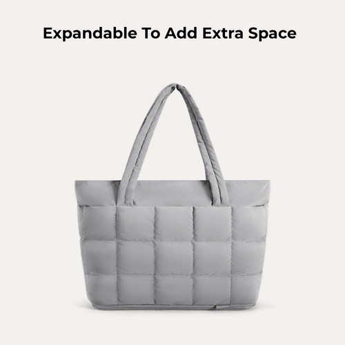 Bubble 22L-28L Expandable Puffer Travel Tote Bag