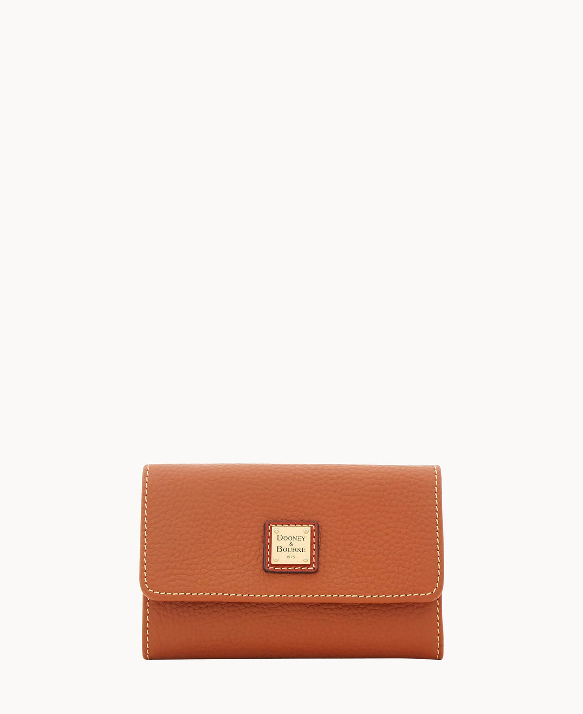 Pebble Grain Flap Wallet