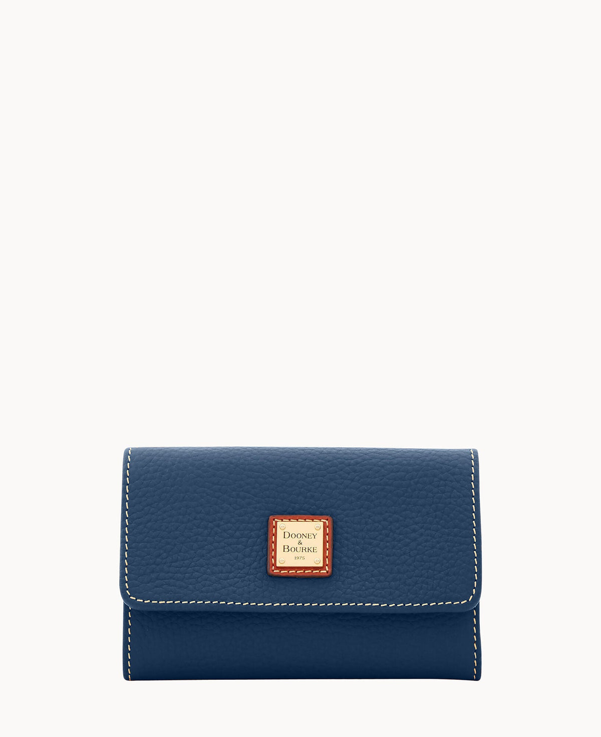 Pebble Grain Flap Wallet