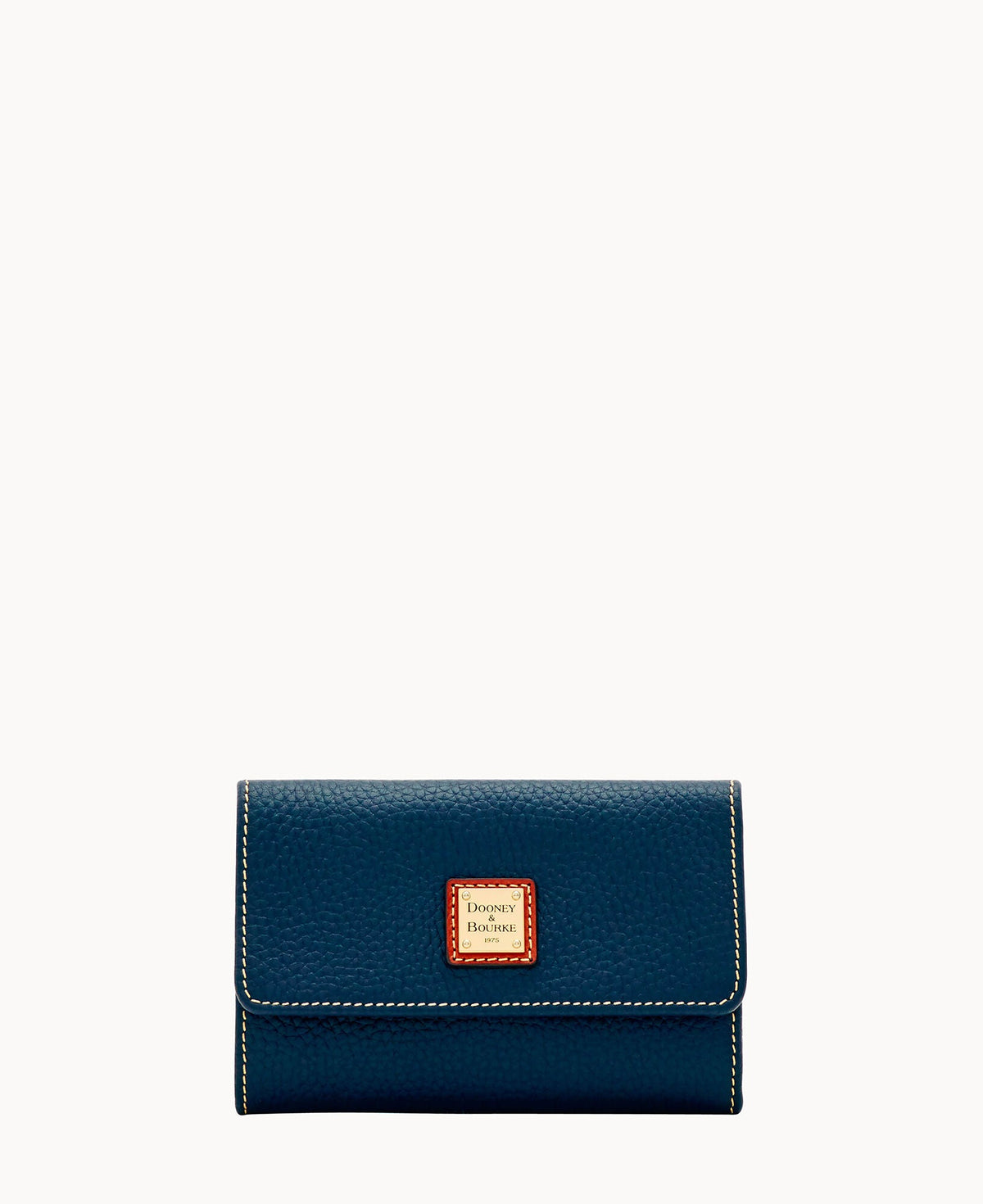 Pebble Grain Flap Wallet