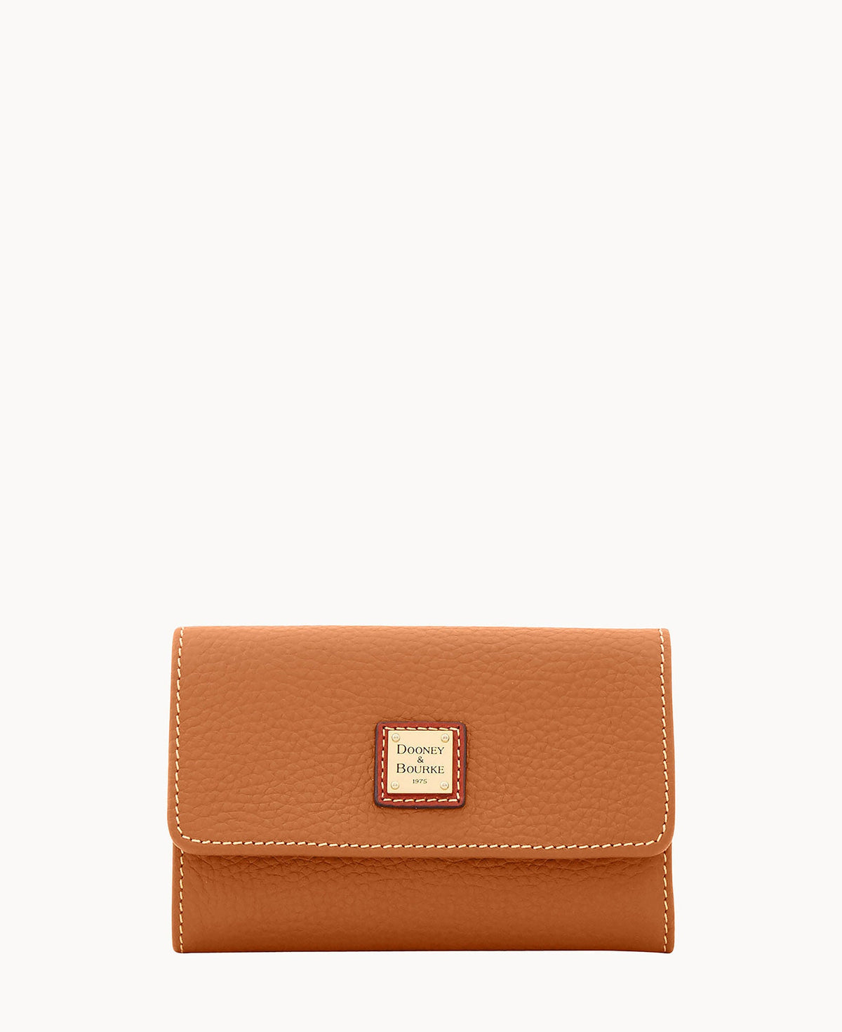 Pebble Grain Flap Wallet