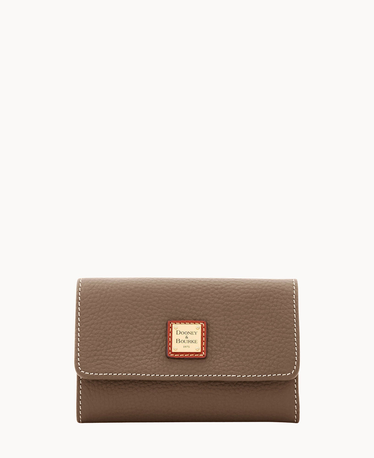 Pebble Grain Flap Wallet
