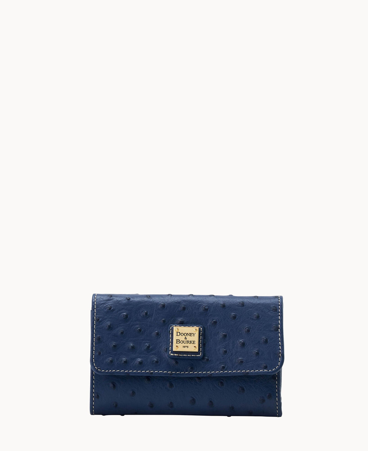 Ostrich Flap Wallet