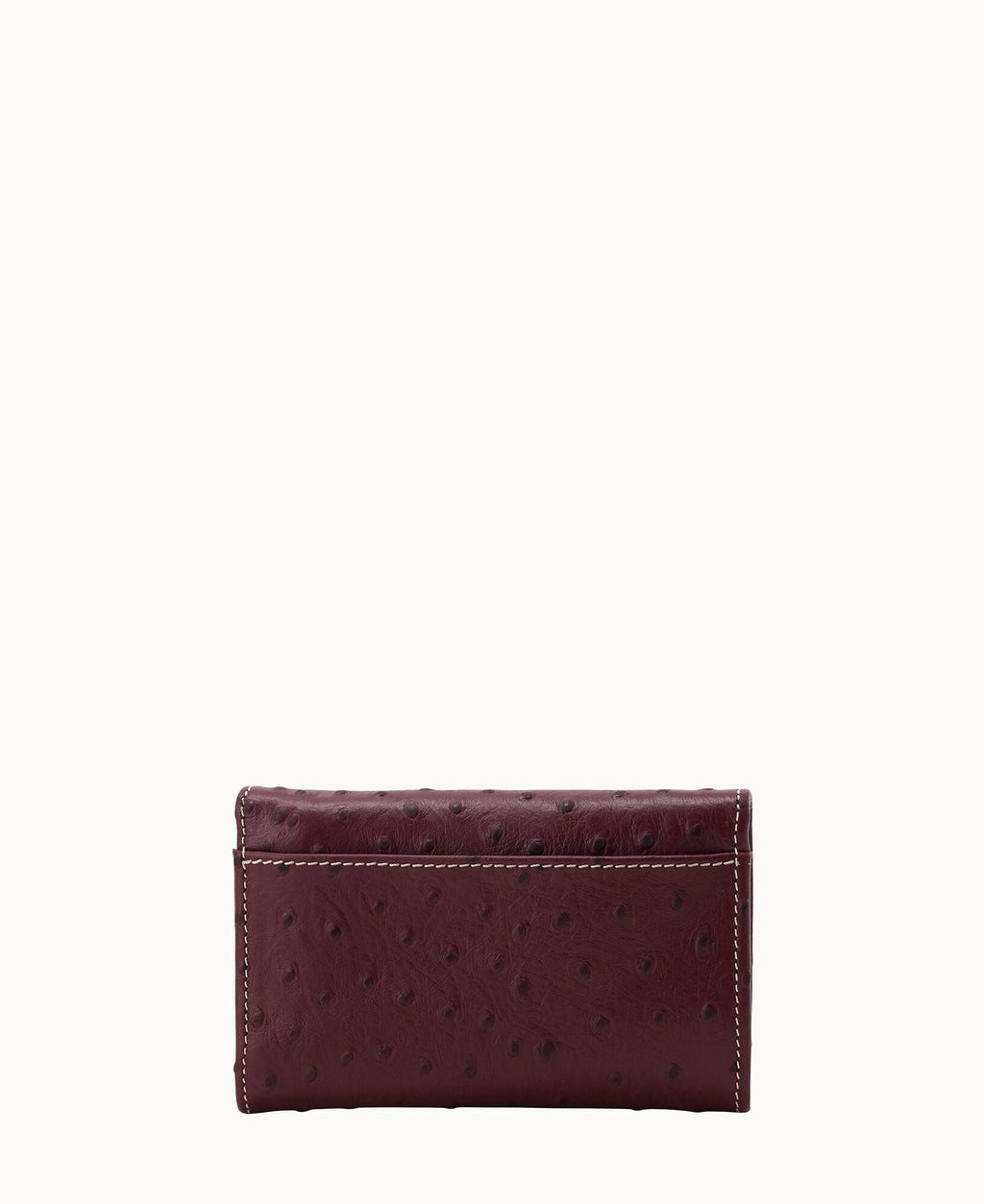Ostrich Flap Wallet