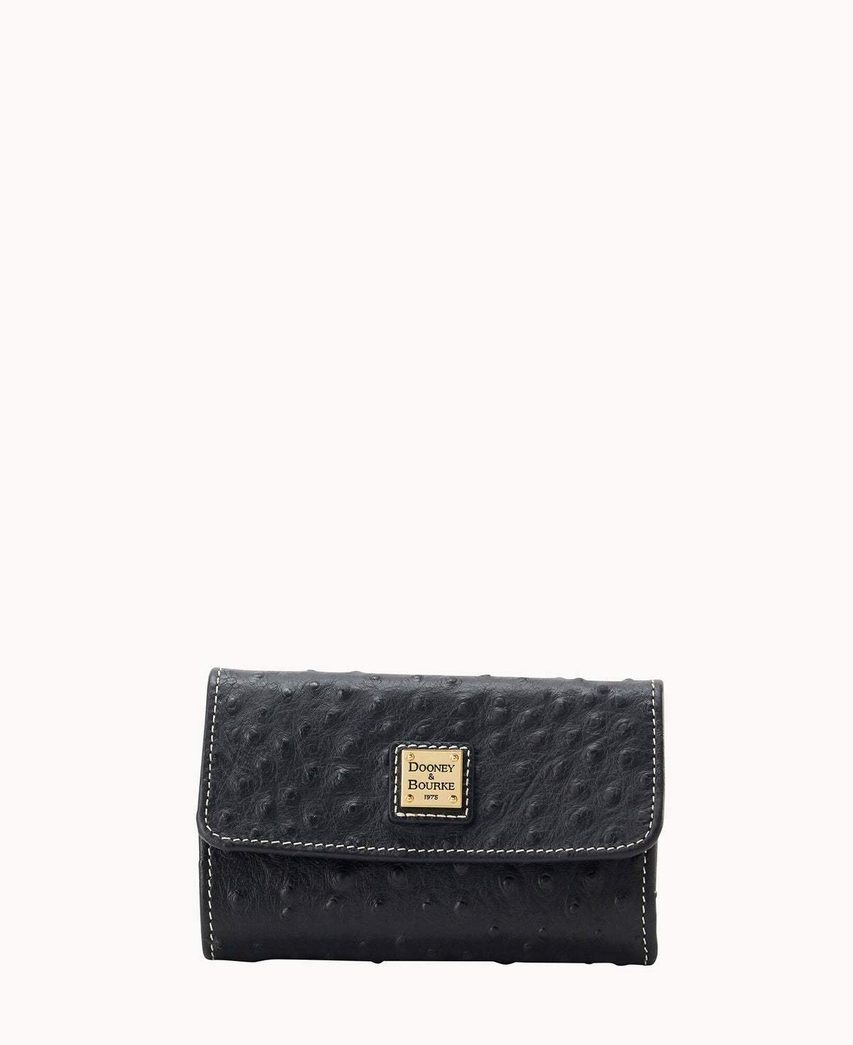 Ostrich Flap Wallet