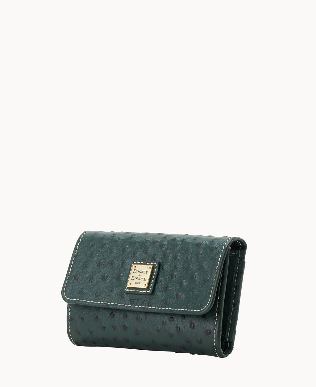 Ostrich Flap Wallet