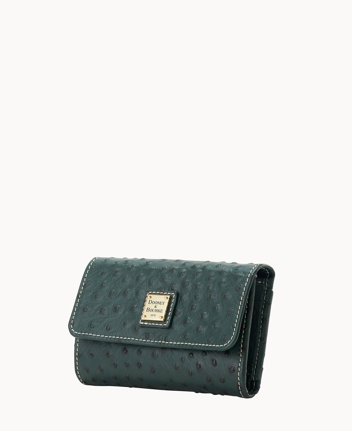 Ostrich Flap Wallet