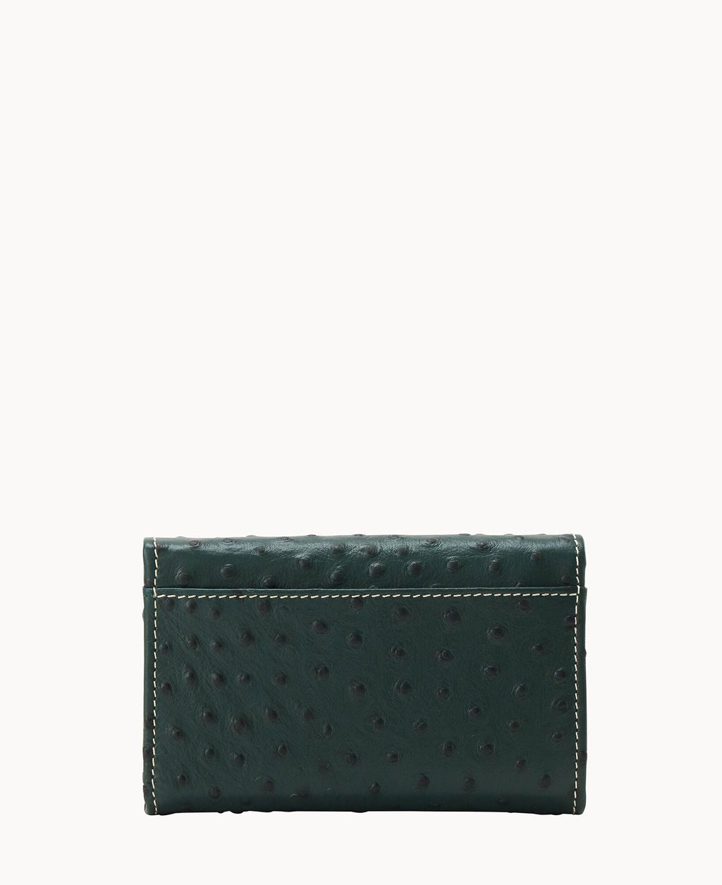 Ostrich Flap Wallet