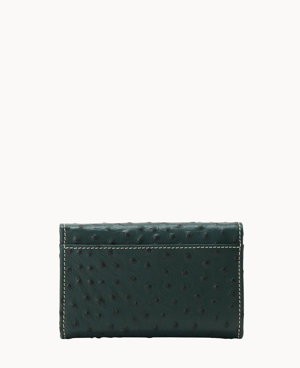 Ostrich Flap Wallet