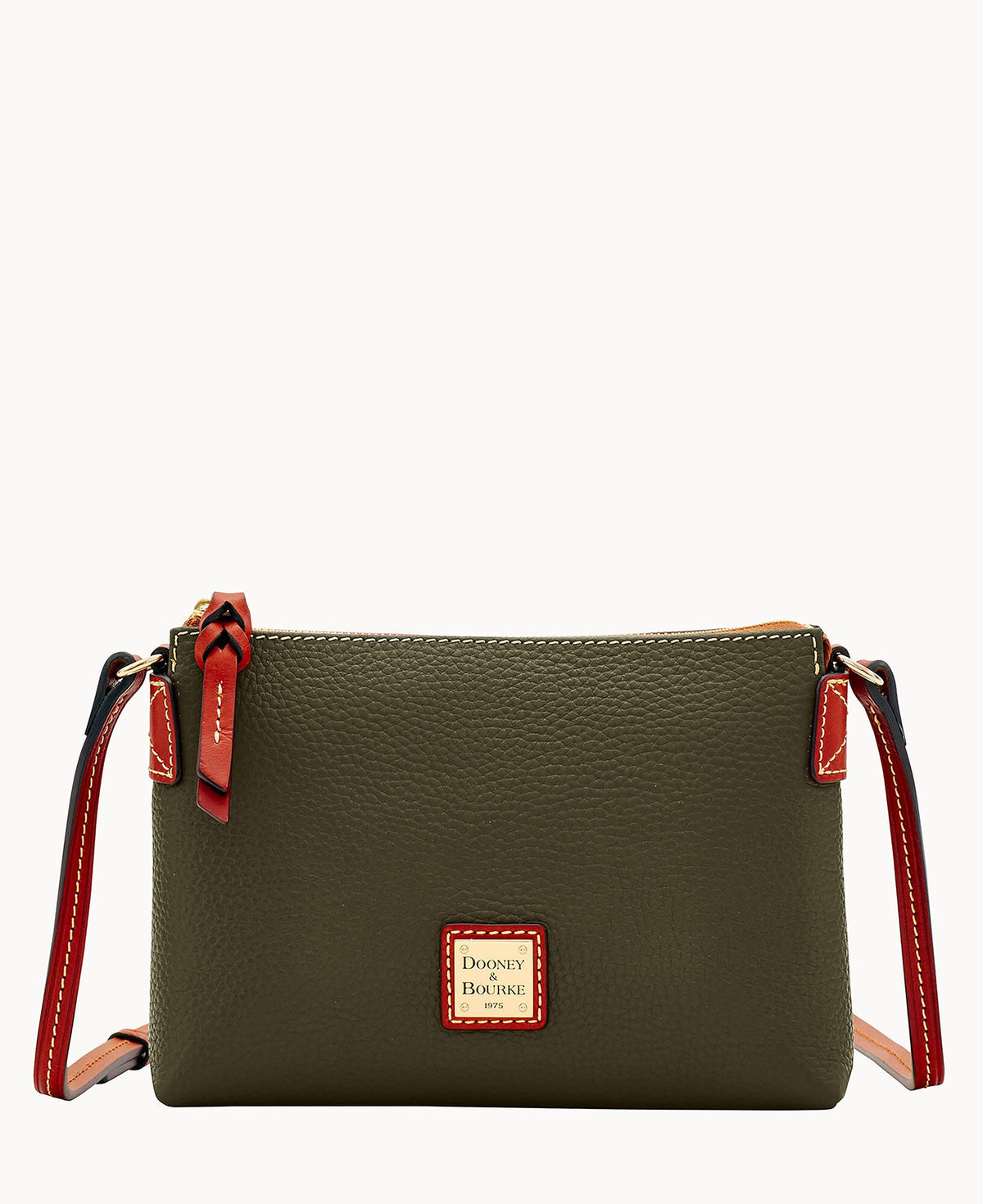 Pebble Grain Crossbody Pouchette