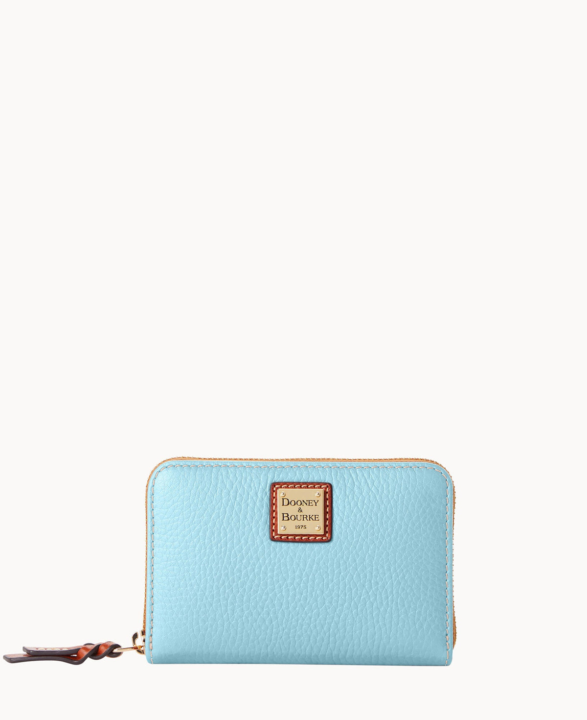 Pebble Grain Medium Zip Around Wallet