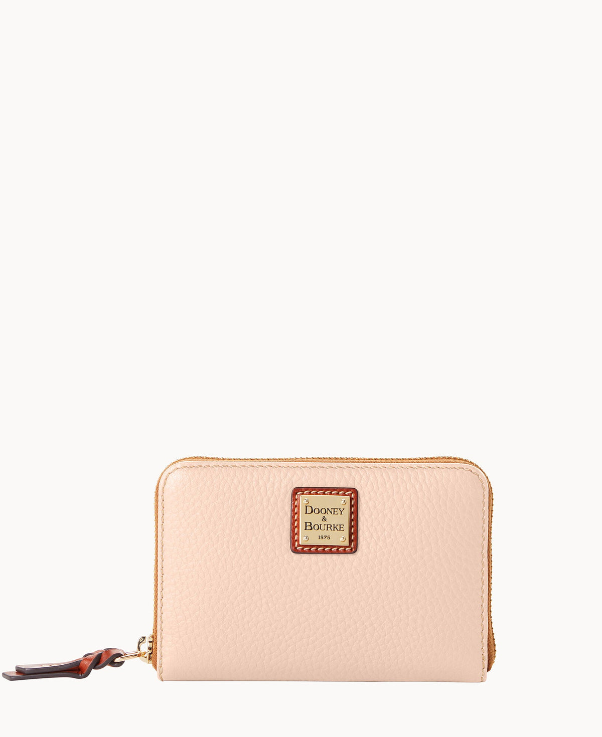 Pebble Grain Medium Zip Around Wallet