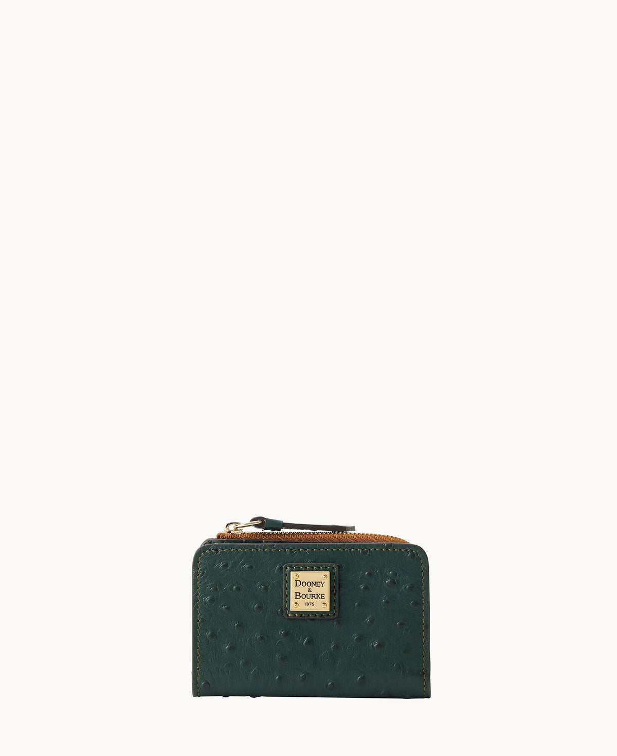 Ostrich Zip Credit Card Wallet 12