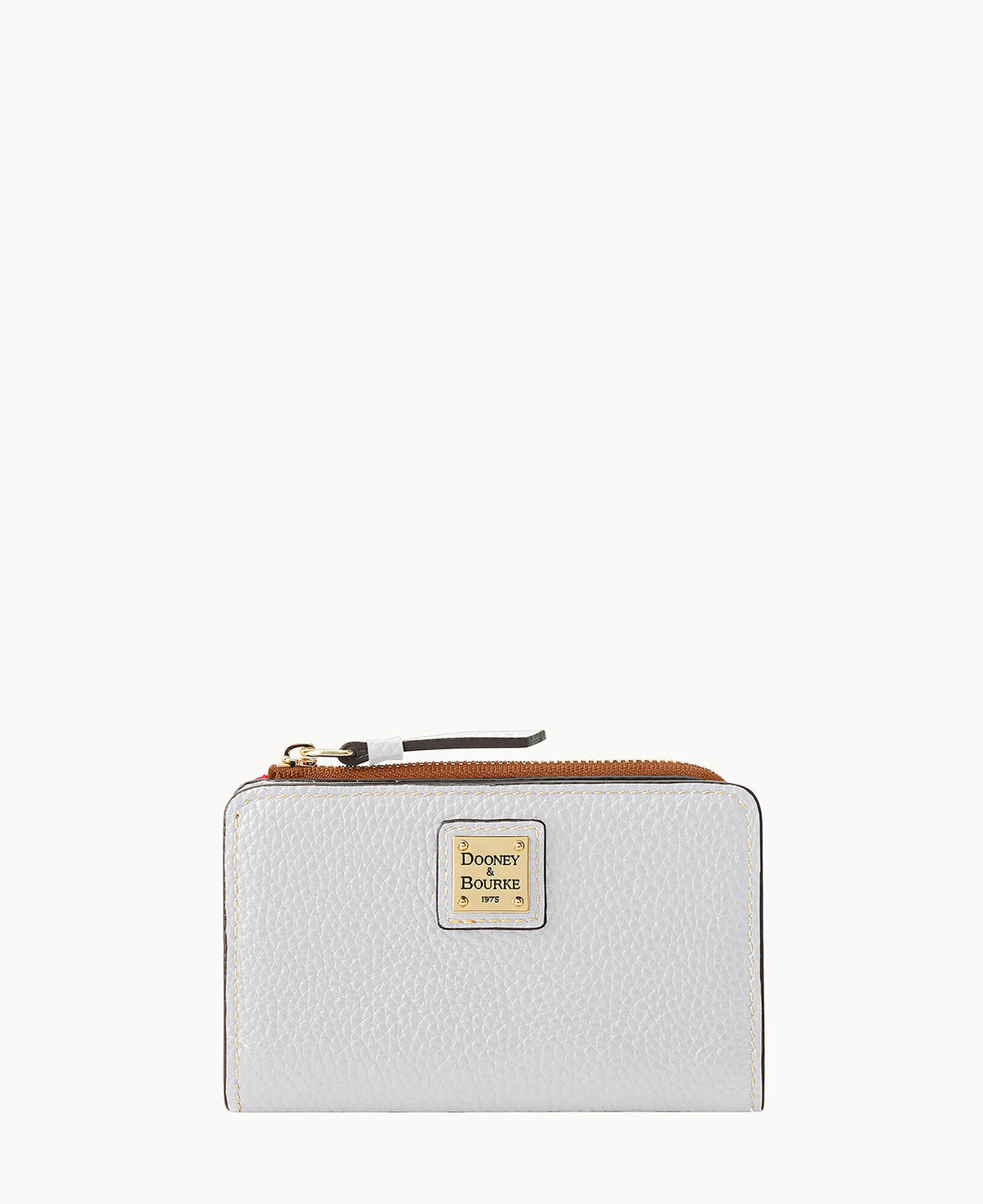 Pebble Grain Zip Credit Card Wallet 14